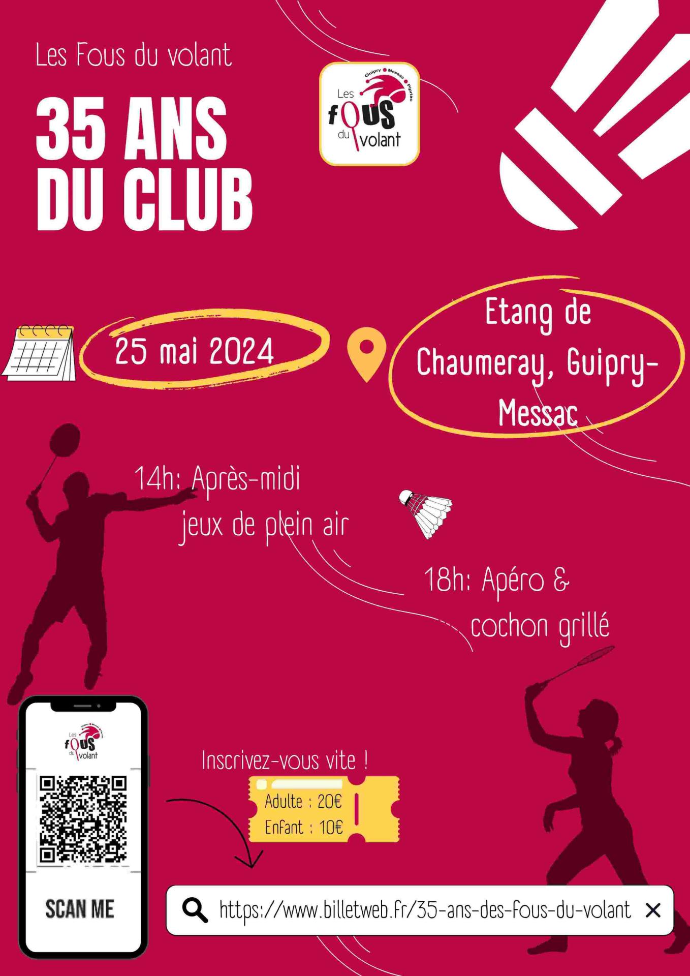 Qualite affiche 35 ans du club